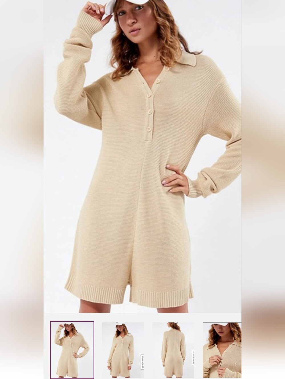 WeWoreWhat Sweater Romper